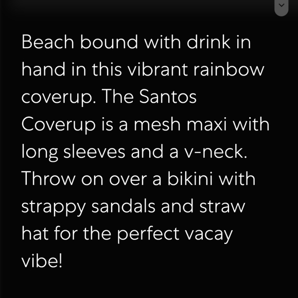 NWT SHOW ME YOUR MUMU SANTOS COVER UP VIBRANT SHEER MAXI DRESS IN NEON TROPICS - Picture 7 of 15